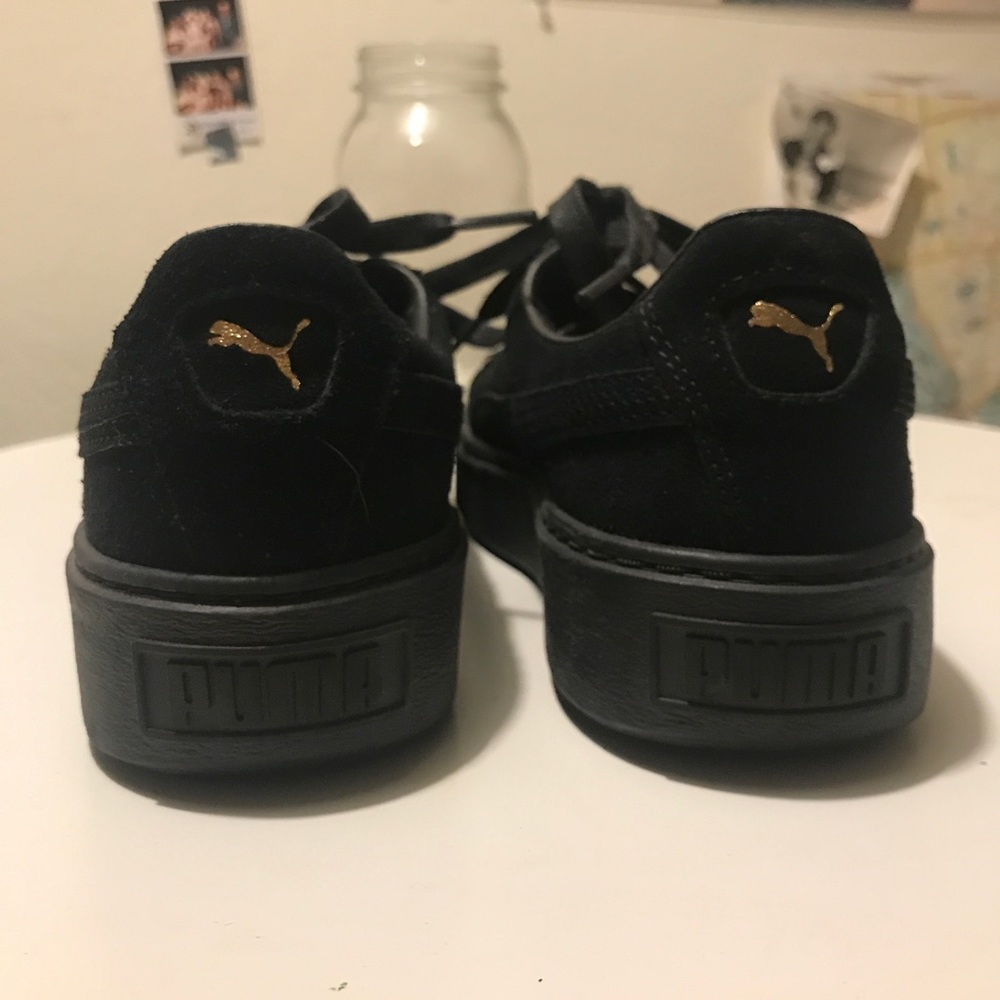 🆕 Puma Creepers: Gold and Black (no tags)